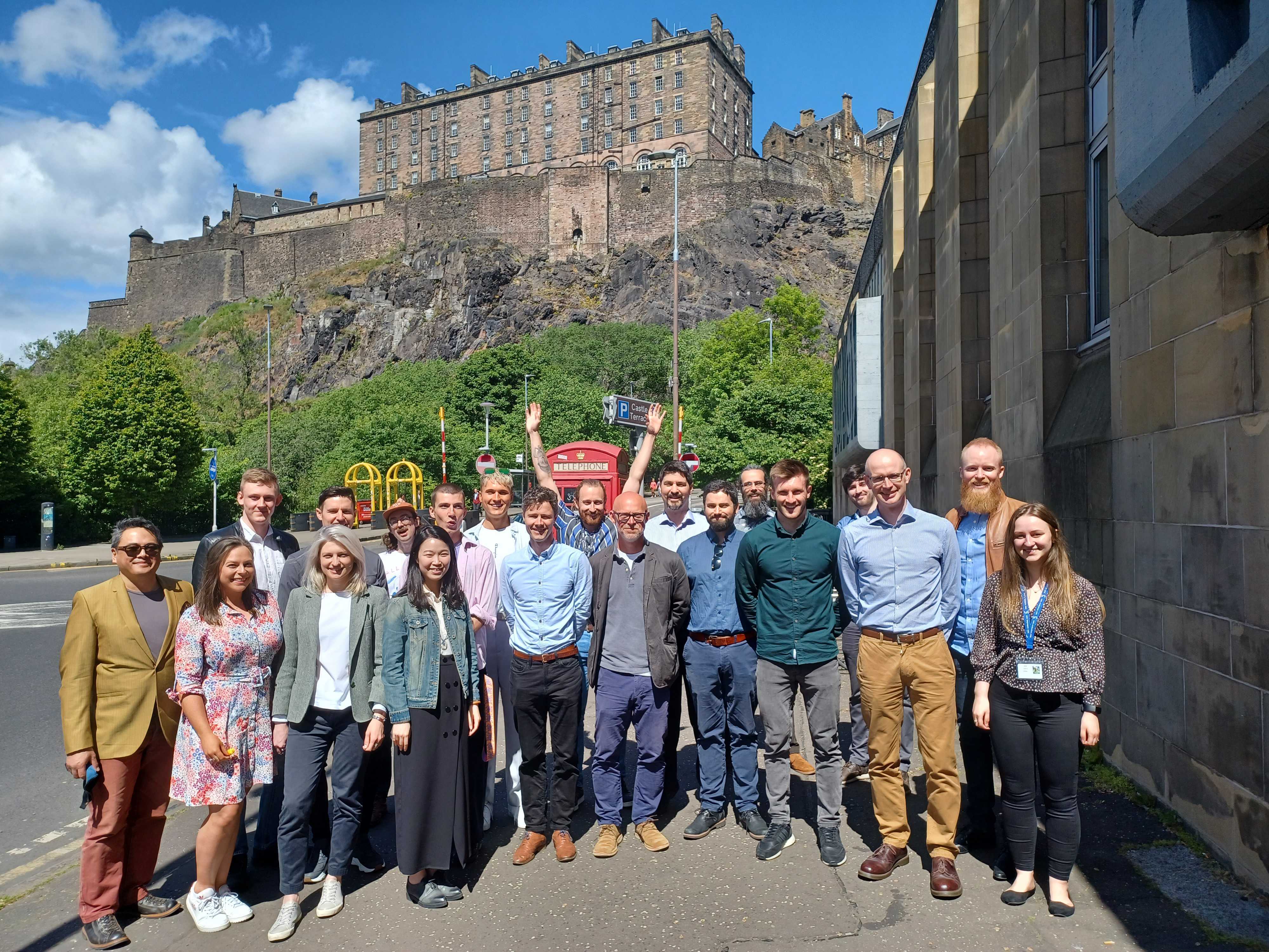 My CodeClan cohort on graduation day