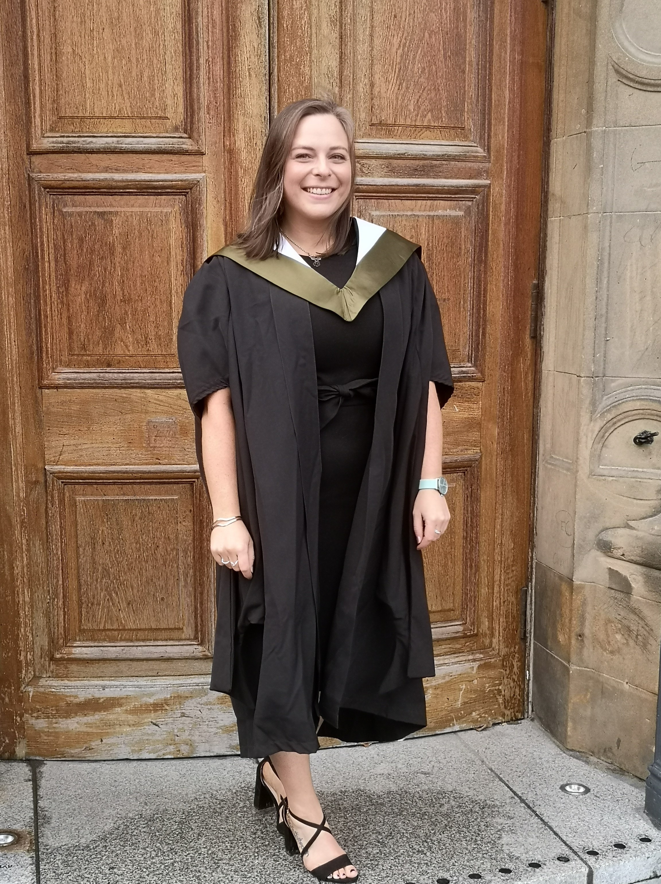 Graduating from the University of Edinburgh